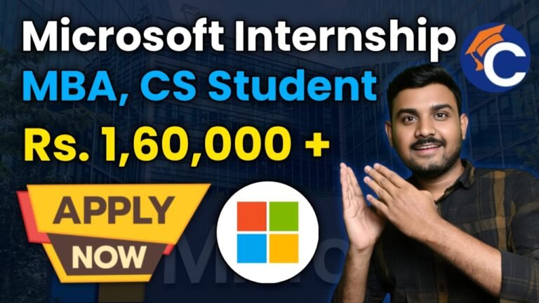 Microsoft Internship