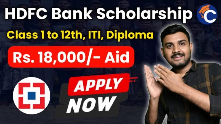 HDFC Bank Parivartan Scholarship