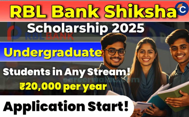 RBL Bank Shiksha Scholarship 2025