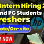 HPE Intern Hiring 2025