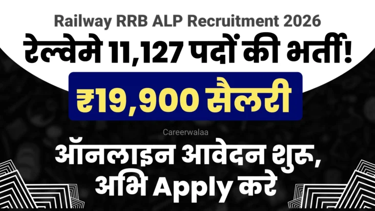 Railway RRB ALP Recruitment 2026